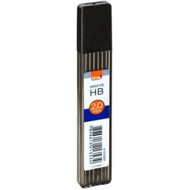 Imagem de Grafite BRW 2.0mm HB  Resistente, Preciso e de Escrita Suave
