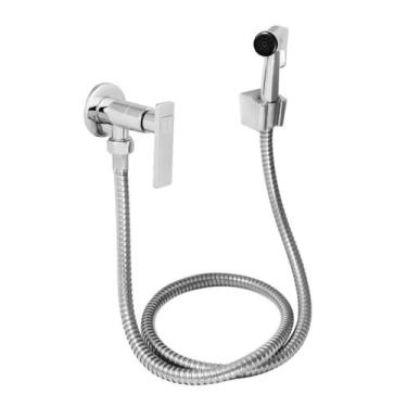 Imagem de Ducha Higiênica Luxo Metal Cromado Acionamento 1/4 Volta C-73 - Alpha 