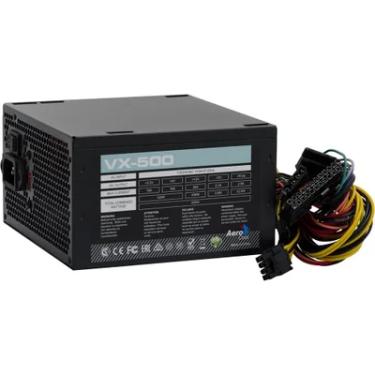 Imagem de Fonte Aerocool 500W Chaveada VX-500, Bivolt, Sem Cabo de Força, EN57136