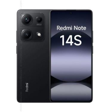 Imagem de Smartphone RedmiNote 14S 8GB RAM 256GB Versão Global, Carregamento 33W