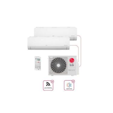 Imagem de Ar condicionado Multi Split Inverter 2 ambientes (Hiwall 2X 12.000BTUS