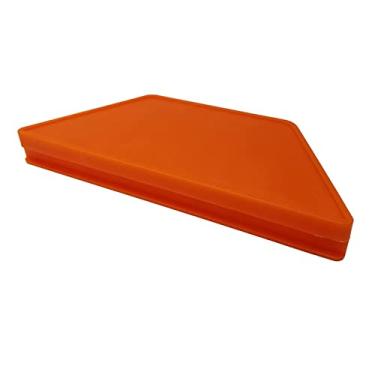 Imagem de shamjina Ferramentas para Pisos de Madeira Laminada, Espaçadores de, de Rosqueamento, Barra de Tração para Painéis de Contrapiso Instalação de Piso, Bloco de toque laranja