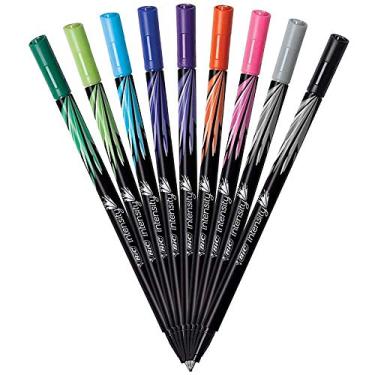 Imagem de Caneta Hidrográfica Ultra Fina BIC Intensity, 0.4mm, Azul, 930196, 10 Unidades