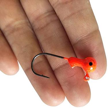 Imagem de Topind 50 peças de anzol para cabeça de jig de 3,5 g de anzóis de pesca de chumbo