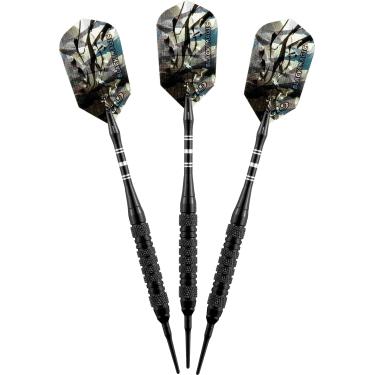Imagem de Viper Black Magic Soft Tip Darts, Knurling médio, 18 gramas