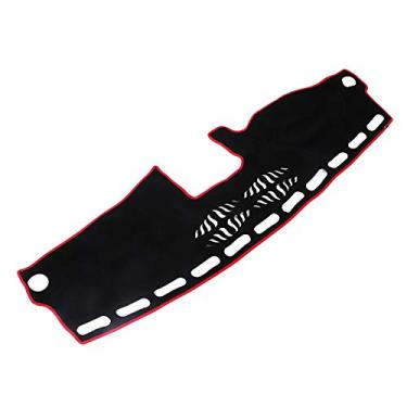 Imagem de Painel do carro evitar almofada de luz, painel do carro protetor solar capa instrumento plataforma tapete capa do painel do carro interior do carro apto para touareg 2011-2016