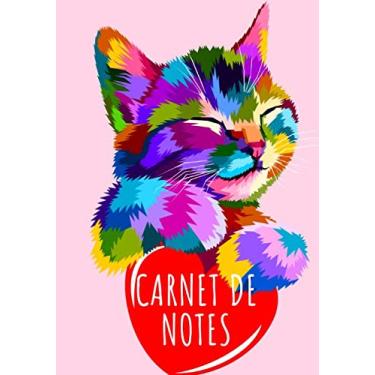 Imagem de Carnet de notes: Chaton Cahier de notes, Journal des tâches quotidiennes | Suivi de vos tâches, modèle d'activités | À faire et à penser | Enseignant ... 100 Pages Mémo Entrepreneur et Productivité