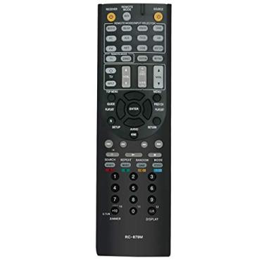 Imagem de Controle remoto de substituição RC-879M aplicável para receptor Onkyo AV TX-NR535 TX-SR333 HT-R393 TXNR535 TXSR333 HTR393 HT-R593 HTR593