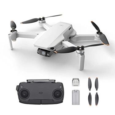 Imagem de DJI Mini SE, drone quadricóptero com gimbal de 3 eixos, câmera de 2,7 K, GPS, tempo de voo de 30 minutos, peso reduzido, menos de 249 g, melhor escala 5 resistência ao vento, retorno para casa
