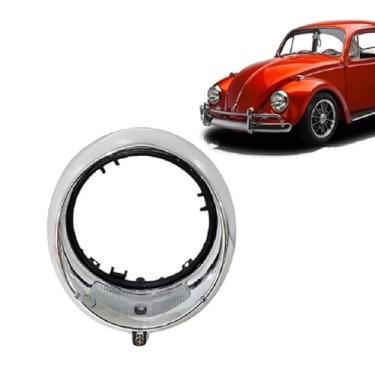 Imagem de Aro farol cromado Fusca até 1972 MB 1113 V W Tremendao