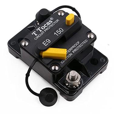 Imagem de T Tocas Disjuntor E9 T3 Hi-Amp 150A com redefinição manual | Certificado UL 12V - 48V DC impermeável comutável 150 Amp