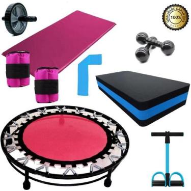 Imagem de Kit Aeróbico Para Treino De Ginástica Com Mini Jump - Infinity