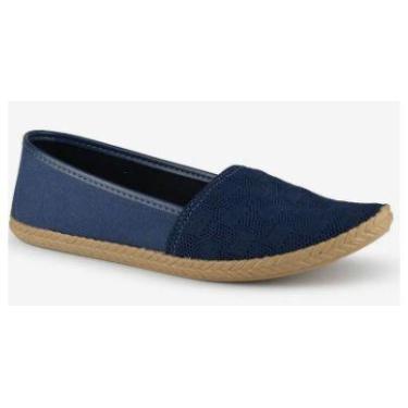 Imagem de Sapatilha Alpargata Feminina Moleca 5287.297.27925, 38, Marinho