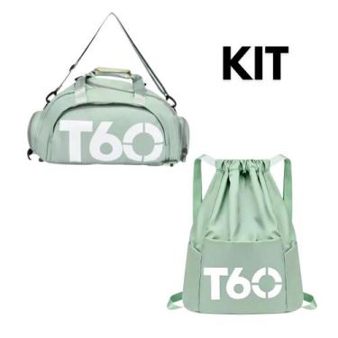 Imagem de Bolsa e Saco Mala Mochila T60 Academia Viagem Prática , Verde