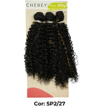 Imagem de Cabelo Cacheado Estilo Goivo Bundles Cherey Golvo Organico - bbless, s