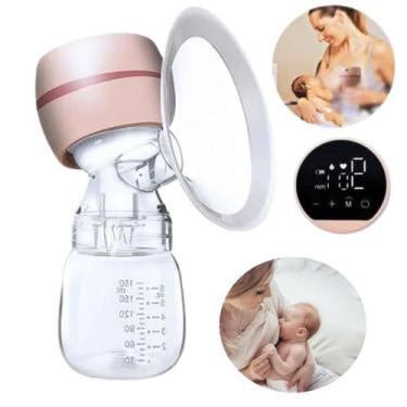 Imagem de Bomba Extratora Elétrica Tirar Leite Mama Materno Portátil - bbless