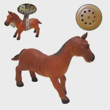 Imagem de Cavalo Selvagem de Vinil com Som 34 X 23 cm. - Toy King
