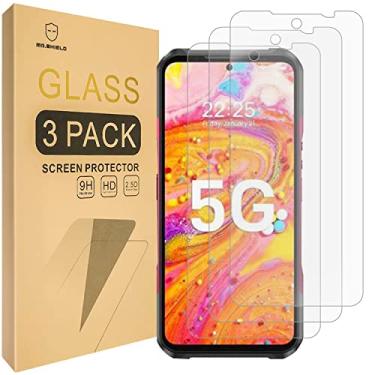 Imagem de Mr.Shield [Pacote com 3] Protetor de tela para Doogee V20 5G / Doogee V20 Pro 5G [vidro temperado] [vidro japonês com dureza 9H] protetor de tela com substituição vitalícia