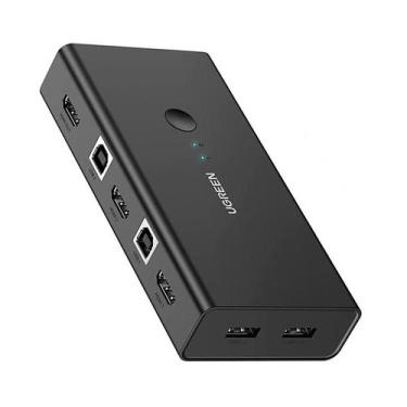 Imagem de Switch KVM 2 portas HDMI CM200 Preto  Ugreen