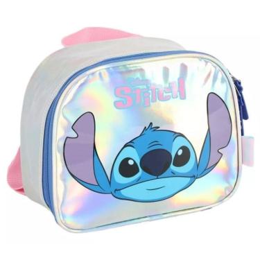 Imagem de Lancheira Térmica Disney Stitch Infantil Holográfica Luxcel