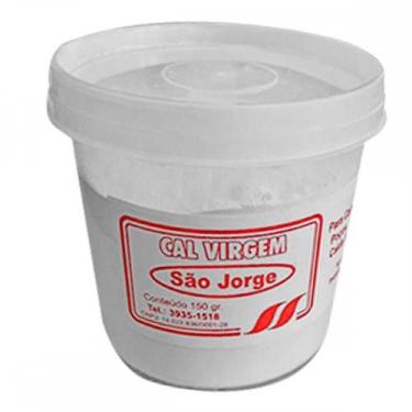 Imagem de Cal Virgem Sao Jorge Pote Com 150G - Kit C/16 Pacotes - RANDA SALIM