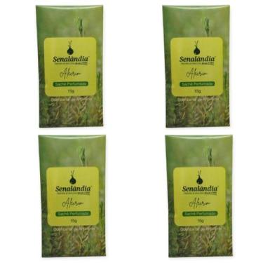 Imagem de 4 Cheirinho Carro Novos Aromas da Senalândia Perfume Automotivo Consol