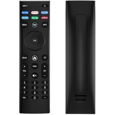 Imagem de Controle remoto universal para todos os Smart TV Vizio, XRT140 para VIZIO, todos os LED LCD HD 4K UHD HDR Smart TVs, sem necessidade de configuração