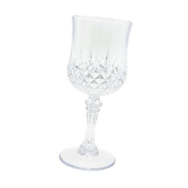 Imagem de Bothyi Taça de Vidro Transparente Francesa Elegante com Haste para Bebidas, Taça para Clube, Casa, Casamento, Inauguração de Casa, Pub
