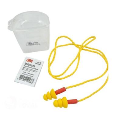 Imagem de Protetor Auricular 3M Pomp Millenium Cordão Algodão CA 11882, G