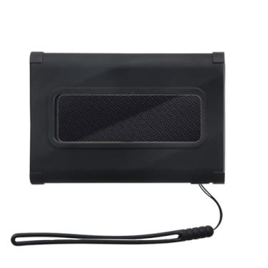 Imagem de Anleo Capa rígida de viagem para Samsung T7 Shield/Samsung T9 2TB / 1TB / 4TB, SSD portátil, USB 3.2 Gen2 unidade externa de estado sólido (preta, capa de silicone)