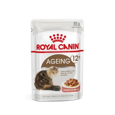 Imagem de Sachê Royal Canin Gatos Ageing +12 85 g, 13348