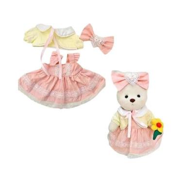 Imagem de 30cm Crianças Meninas Laalafanfan Café Pato Cachorro Brinquedo De Pelú