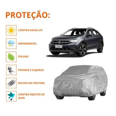 Imagem de Capa Cobrir Carro Volkswagen Nivus Com Proteção Impermeável