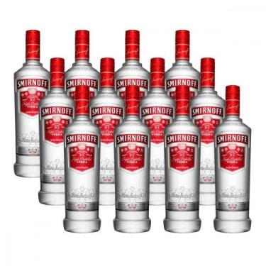 Imagem de Vodka Smirnoff 600ml Caixa com 12 unidades