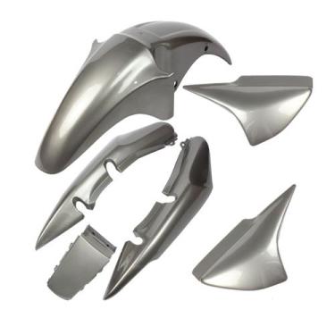 Imagem de Kit Carenagem Pintadas Paralama Rabeta Tampas Titan 150 ano 2004 a 200