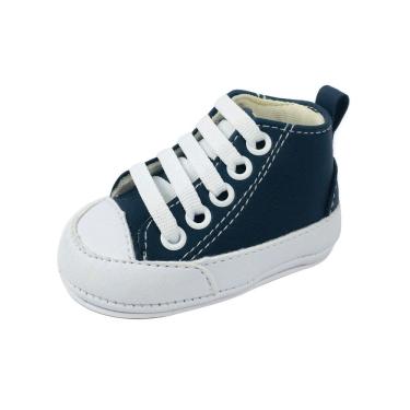 Imagem de Sapatinhos Bebê-Tenis recém-nascido primeiros passos 14ao20 Forro tecido espumado 1101A