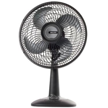 Imagem de Ventilador de Mesa Mallory Eco TS30 30cm com 3 velocidades e 4 Pás – Preto/Grafite