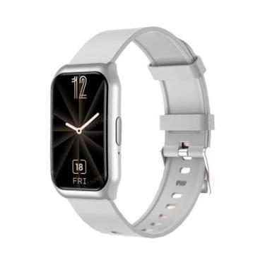 Imagem de Relógio Inteligente Unissex AMOLED Com Monitor De Frequência Cardíaca,