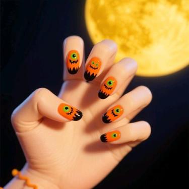 Imagem de Adesivos de unhas BJR Halloween Cartoon Fake Wearable Wholesale