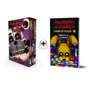 Imagem de Kit de Livros: Box Five Nights at Freddy's - Trilogia Completa e Mergulho na Escuridão Capa Comum