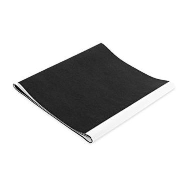 Imagem de Camco Kit de remendo de capa para trailer, 22,8 cm x 1,8 m | Repara pequenos rasgos e lágrimas na lateral, painéis frontais e traseiros da capa do seu trailer | Preto (45995)