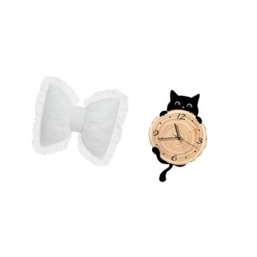 Imagem de Fenteer Almofada de Arco de Fazenda Moderna para Sofá E Relógio de Parede, Decoração Confortável de Cabeceira para Escritório, Sala de Estudo, Quarto Infantil