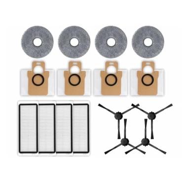 Imagem de Compatible With Dreame Bot L20 Ultra /L30 Ultra Accessories Main Side Brush Hepa Filter Mop Dust Bag Robot Vacuum Cleaner Replacement Parts(16PCS)
