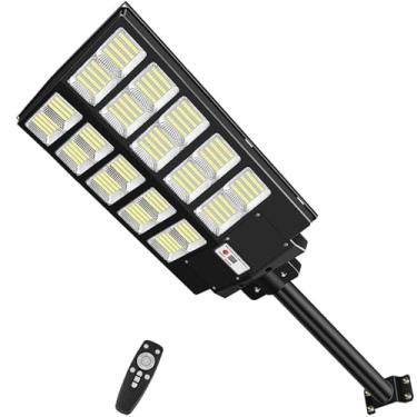 Imagem de Luminária Solar Externa Com Certificação CE, Lâmpada LED Para Rua 600W/800W/1000W/1200W Com Sensor De Movimento, À Prova D'Água, Iluminação Ampla Para Quintal, Entrada De Garagem E Jardim(1000w)