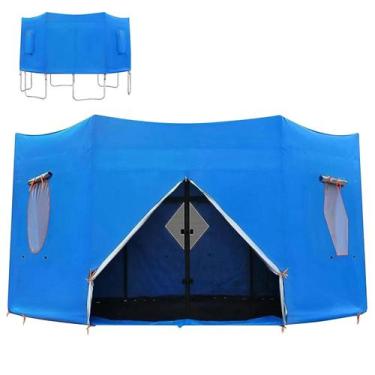 Imagem de Tenda de proteção solar com dossel de trampolim 6 pés 8 pés 10 pés 12 