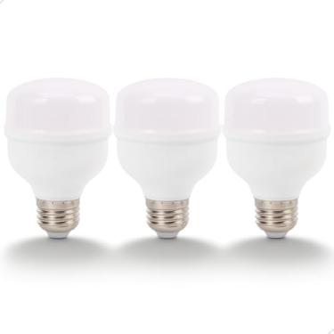 Imagem de Lâmpada Led Bulbo 30w 6500k Econômica Forte com Iluminação Potente Cor Branco Frio Soquete E27 Bivolt 127v 220v (3)