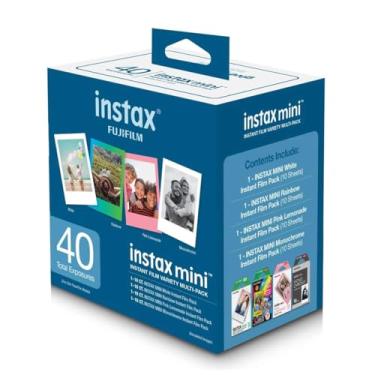 Imagem de Fujifilm Pacote econômico de filmes Instax Mini variados, 40 unidades