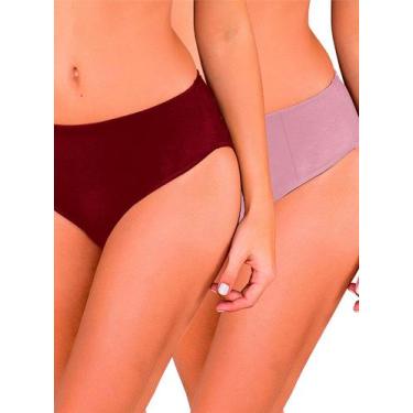 Imagem de Kit/2 Calcinha Love Secret 899305 Basic Modal T. P/GG, P, 561, Rosa re