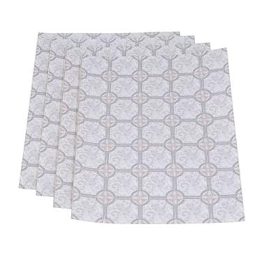 Imagem de aqxreight 4 Unidades Adesivo de Chão para Casa de Bonecas Escala 1/12 Bom Brilho Pequeno Exclusivo Realista Em Miniatura Adesivo de Papel para Chão de Casa de Bonecas 06 o é Rugas 45669 de Com (05)