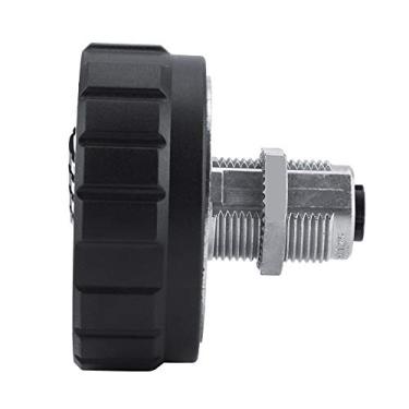 Imagem de GLOGLOW Fechaduras para Armários e Gavetas, Liga de Zinco, 100 Combinações, 20 Mm de Espessura, para Armários e, Com Chave e Acessórios de Instalação Digital Password Safe Nan (Espessura de